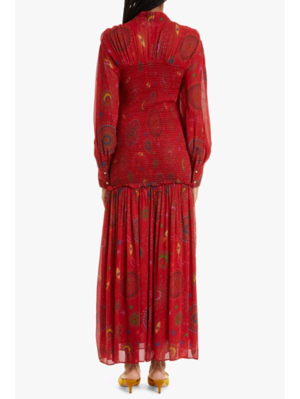 NEW Farm Rio Mystic Night Dress Mystic Night Red Medium - Picture 10 of 17